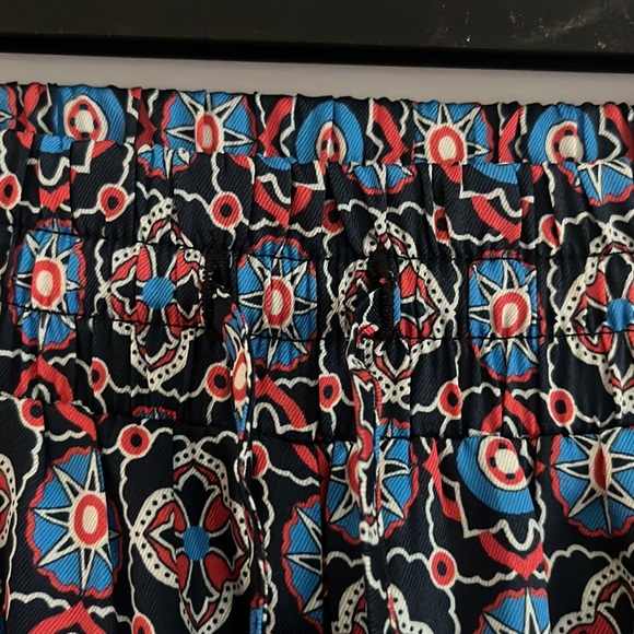 Anthropologie Patterned Silky Pants - Size S - Picture 5 of 7